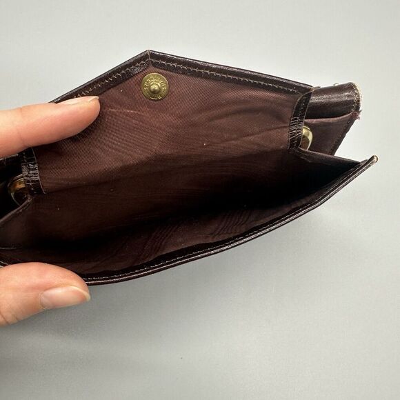 Vintage Princess Gardner Cowhide Wallet Brown - Picture 6 of 10